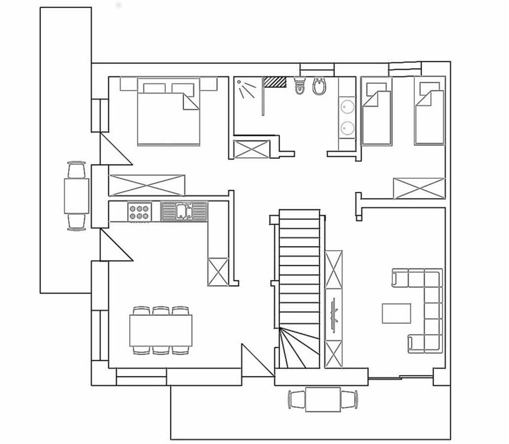 Ferienwohnung Haas Eppan an der Weinstraße Exteriör bild